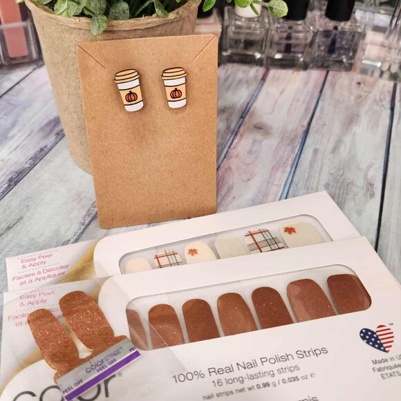 Retired Color Street Nail Set- Thanksgiving - Picture 2 of 9